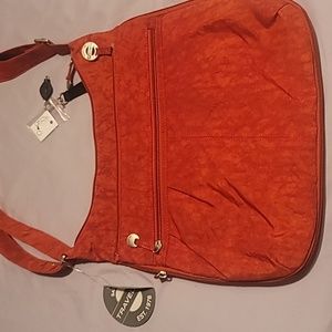 Red Travelon Traveling Bag New